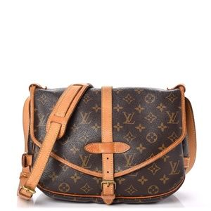 LOUIS VUITTON Monogram Saumur 30
